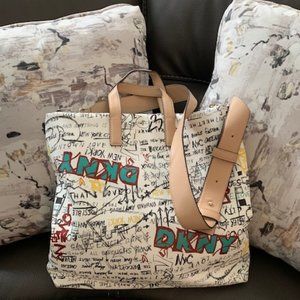 DKNY Tilly North South Graffiti Handbag
